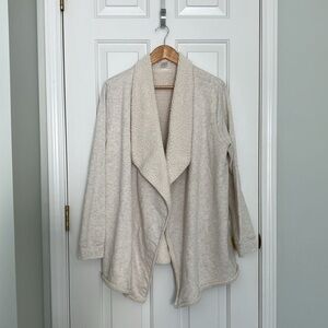 Gap cozy sherpa lined lounge cardigan